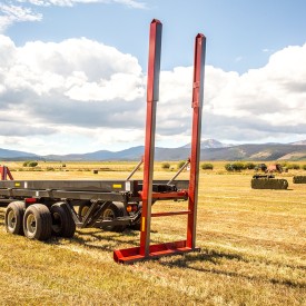 Тележка для перевозки тюков самозагрузочная 4480 XD FARM KING (ФАРМ КИНГ)