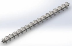 Шнек устройства выгрузного ПС 12.040