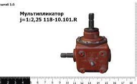 Мультипликатор j=1:2,25