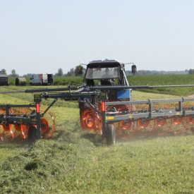 Грабли колесно-пальцевые серии MK