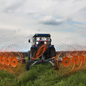 Грабли колесно-пальцевые серии H90