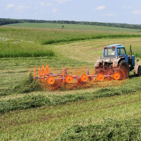 Грабли колесно-пальцевые серии H90